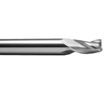 TE-105-1: 1mm  3FL Carbide E/M, 3mm LOC, 6mm Shank, 51mm OAL