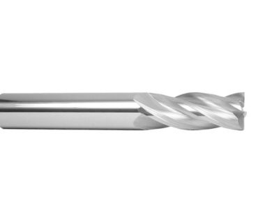 TE-107-4-2.5: 2.5mm  4FL Carbide E/M, 10mm OAL, 2.5mm Shank, 38mm OAL