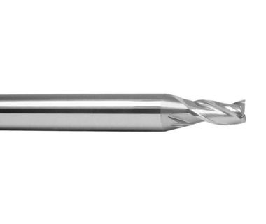 TE-109-1.5: 1.5mm  3FL Carbide E/M, 3mm LOC, 6mm Shank, 51mm OAL