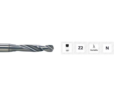 TD-370-2.20: 2.2mm Expert Carb Drill for SS/Inox