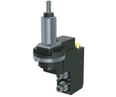 HAN-NEED TO FIX: 2-spindle drilling/milling unit ER11, Angle adj. ±90°