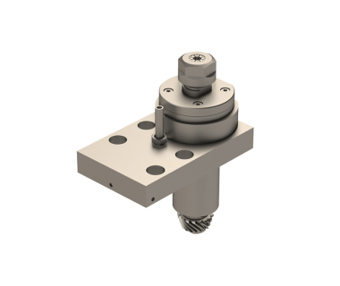 CIT-KSC110-K: 0° Driven Tool Spindle For X-Axis Cross Drill-Mill, ER16 Collet Size/Ext Cool. Port