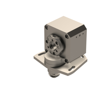 CIT-MSW101: Whirling Spindle For M12/16 Turret, w/Gloor Ring, RPM Reduced, I/O= 2/1, Angle Adj 10