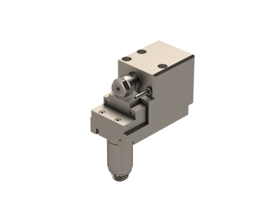 CIT-KSE110-KUS: 90°Driven Tool Spindle For Face Drill/Mill,ER16 Collet Size,26 mm Max Drill Dep