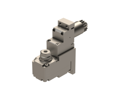 CIT-GSE2107: 90° Front Face Drill-Mill Spindle ER11, I/O=1/1, for Citizen K16