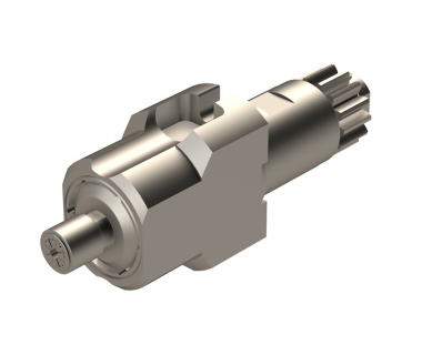 CIT-MSC507-4X: 0° Driven Tool Holder High Speed, ER8, I/O= 1/3.8, Drive - Ø25x45.8L