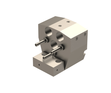 CIT-VDF701-AR: ID Holder 3 Positions with Thru-Coolant- Ø3/4" Bore, For M416