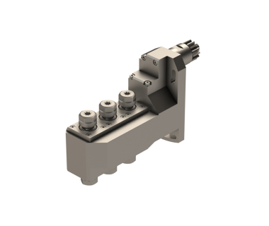 CIT-GSE3607-3D: 90° Driven Head (3) Double Ended Spindles, 3x2 ER11, Max. RPM = 10'000/min for CIT