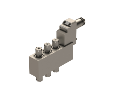 CIT-BSE-3210: Z-Axis 3-Pos Dbl Ended Live Tool ER16, I/O= 1/1, Geared, Rev.Req