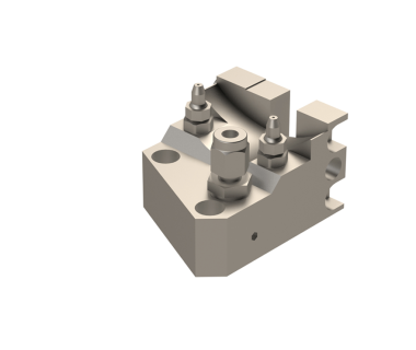 CIT-VTF-110-AR: OD Tool 1/2'' Sq. With Centre Height Adjustment +/- 1mm, half station design