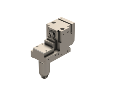 CIT-KSE307-KAI: 90° driven tool holder ER11 Internal Coolant Offset = 53.8mm