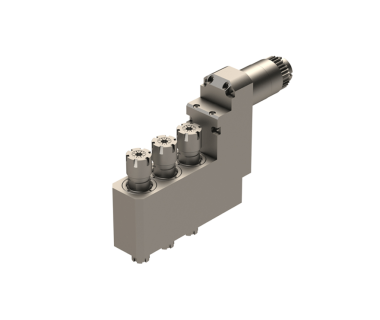 STA-SR20J-GSE-3710: 90° 3 Position, double Ended. ER16 Front, ER11 Back, I/O= 1/1