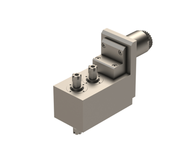 STA-SV32-TSE-207: 90° Face Drill/Mill, 2 Front ER11, 2 Back ER11, I/O= 1/1