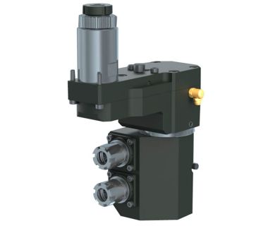 STA-NEED TO FIX:  2-spindle drilling/milling unit ER16, Angle adj. ±180°