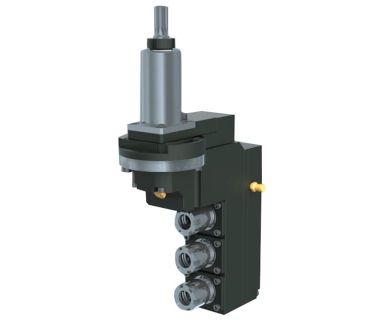 HAN-NEED TO FIX:  3-spindle drilling/milling unit ER16, Angle adj. ±90°
